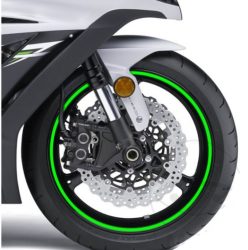 ADESIVO BORDO CERCHIO KAWASAKI VERDE