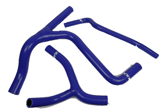 Tubi Radiatore Silicone Kawasaki KX 450 F 4T - Blu