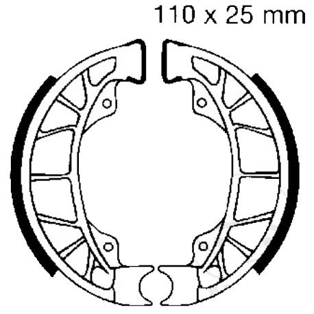 Ganacse Freno Senza Molle Aprilia - Derbi - Piaggio 