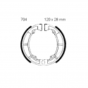 Ganacse Freno Kawasaki KDX 175 A - KX 125 A - KL 250 A