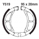 Ganacse Freno Yamaha YJ 50 - EC-03 - CA 50 E Salient 