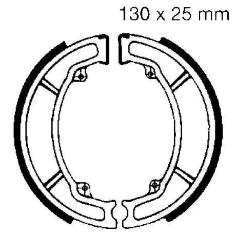 Ganacse Freno Honda - Piaggio - Italjet 