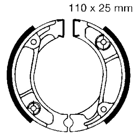Ganacse Freno Honda CRF 230 F - CRF 150 F - CR 80 R