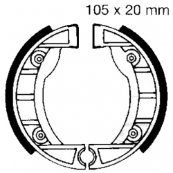 Ganacse Freno Piaggio - Vespa