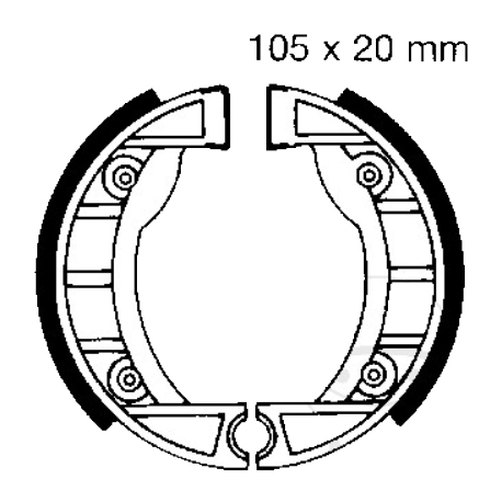 Ganacse Freno Piaggio - Vespa