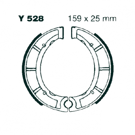 Ganacse Freno Yamaha DT 250 MX - DT 400 MX - XT 500 
