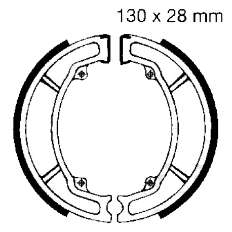 Ganacse Freno Yamaha - Keeway - Peugeot