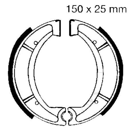 Ganacse Freno Yamaha DT 250 MX - DT 400 MX - SR 500 SP 