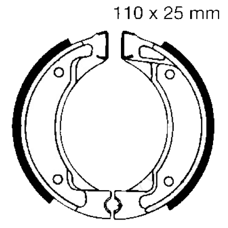 Ganacse Freno Yamaha TT 225 - SR 125 - DT 50 MX