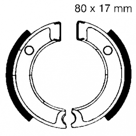 Ganacse Freno Yamaha CA 50 E Salient - PW 50 