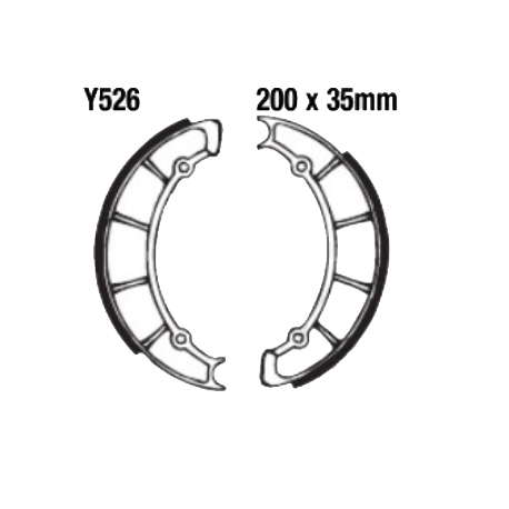 Ganacse Freno Yamaha SR 500 SP Drum brake