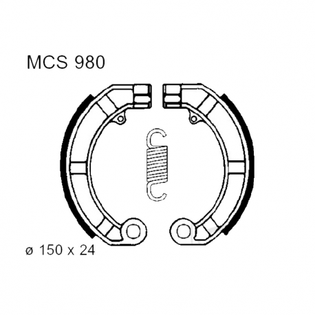 Ganacse Freno Vespa PK 50 XL Electronic ignition - PK 50 XL Rush 