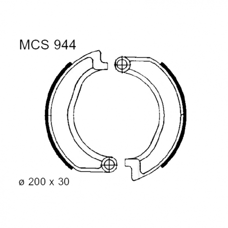 Ganacse Freno BMW R 50 /5 - R 75 /5 
