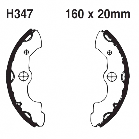 Ganacse Freno Honda TRX 300 FW Fourtrax 4WD - TRX 500 FA 