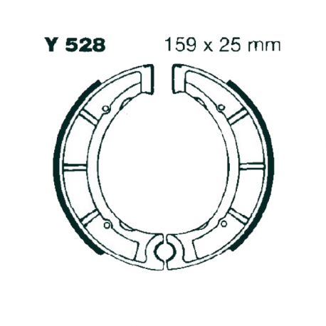 Ganacse Freno Yamaha YZ 465 - XT 500 - DT 250 MX 