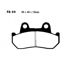 Pastiglie Freno Honda CB 125 TD - CB 750 F - CB 1100 R - CX 650 C