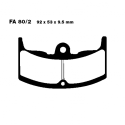 Pastiglie Freno Honda CBX 550 F Supersport - VT 500 E - VF 400 F