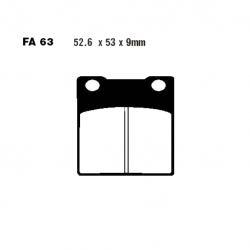 Pastiglie Freno Suzuki GS 500 - GS 500 EU