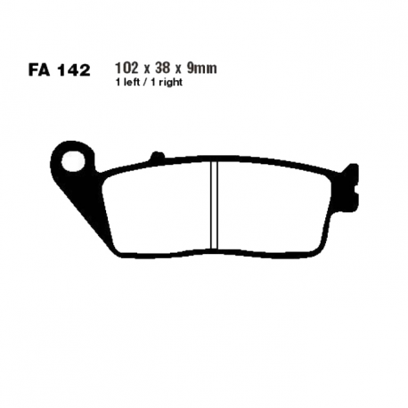 Pastiglie Freno Honda - Kawasaki - Suzuki - SWM 