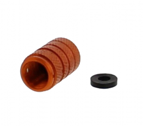 Tappo valvola Pro Bolt in Ergal - Arancio