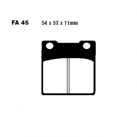 Pastiglie Freno Honda CB 250 RS - CB 400 T - CB 650 - CB 750 K 