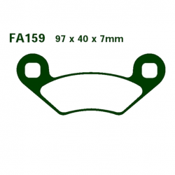 Pastiglie Freno Polaris ATP 330 - Predator 500 - Outlaw 450 MXR