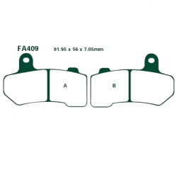 Pastiglie Freno Anteriori Cromo Harley Davidson