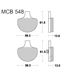 Pastiglie Freno Ant Post Harley Davidson FLHS 1340 Electra Glide