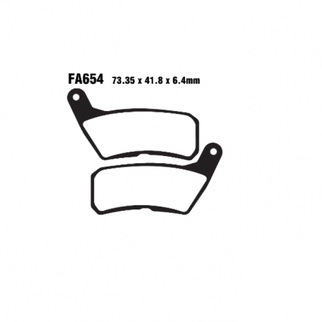 Pastiglie Freno HM-Moto