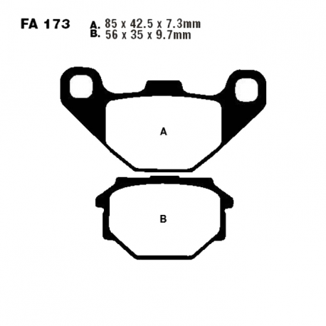 Pastiglie Freno Aprilia - Beta - Cagiva