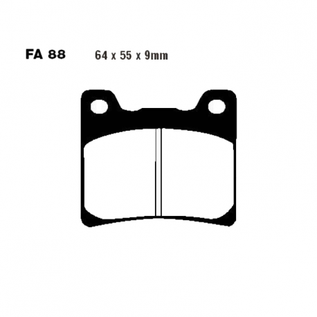 Pastiglie Freno Yamaha BT 1100 Bulldog - FJ 1100 - FZ 750 