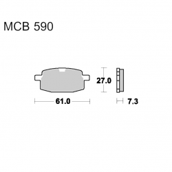 Pastiglie Freno Beta - Yamaha - MBK - Fantic - Fantic