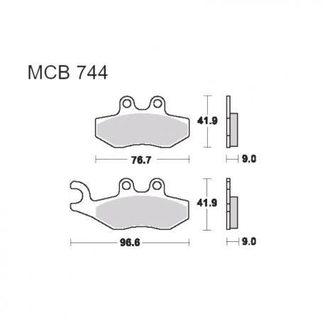 Pastiglie Freno Derbi - Aprilia - Gilera - Piaggio - Vespa
