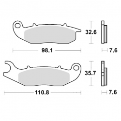 Pastiglie Freno Derbi - Gas Gas - HM-Moto - Honda