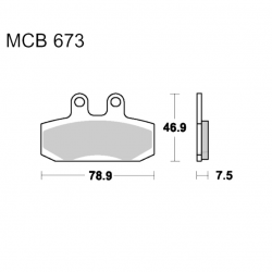Pastiglie Freno Honda CA 125 Rebel - Schikra 125 Sport