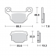 Pastiglie Freno Aprilia - Gas Gas - Keeway - Derbi 