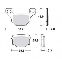 Pastiglie Freno Aprilia - Gas Gas - Keeway - Derbi