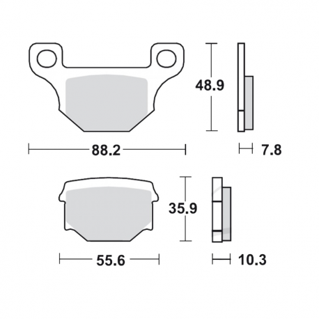 Pastiglie Freno Aprilia - Gas Gas - Keeway - Derbi 