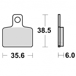 Pastiglie Freno Beta - Gas Gas - HM-Moto - Honda