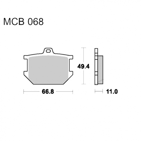 Pastiglie Freno Yamaha SR 500 - XJ 650 H - XS 750 