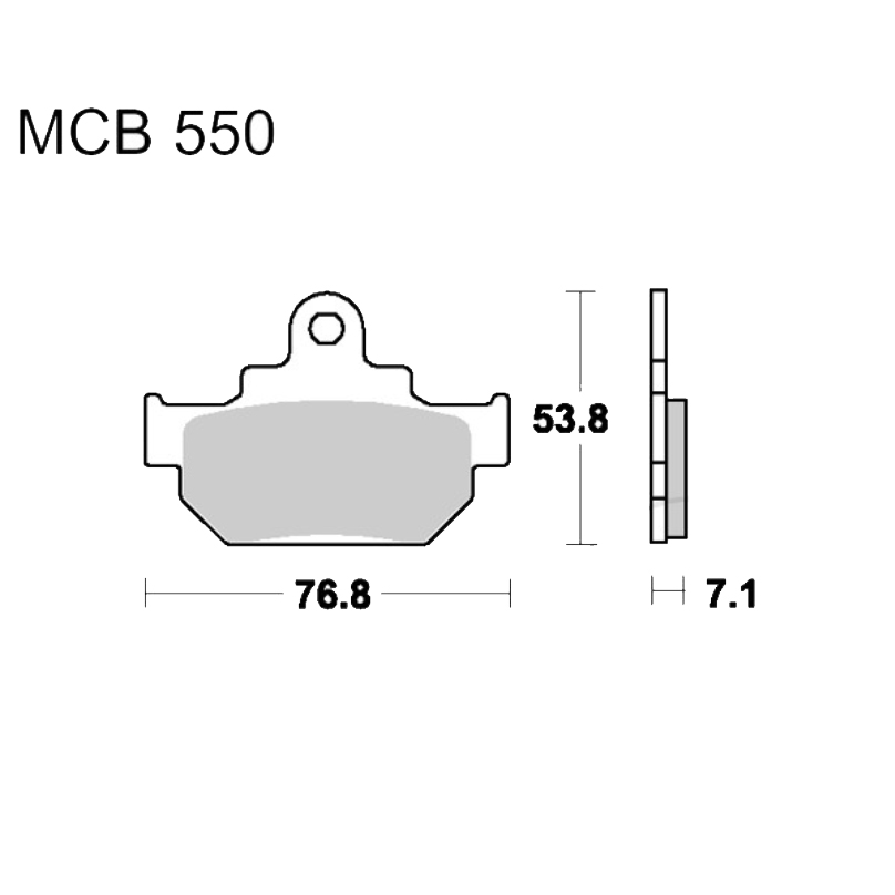 Kit Disco E Pastiglie Freno Anteriori Arashi Per Suzuki VZ800 Marauder 1997-2003 – Acciaio Inox 420, Colore Oro