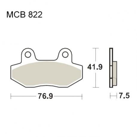Pastiglie Freno Sinterizzate CF MOTO - Honda - Beta - SYM