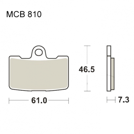 Pastiglie Freno Sinterizzate Buell CR 1125 ie - XB12SX 1200 ie 