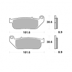 Pastiglie Freno Sinterizzate Harley Davidson