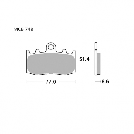 Pastiglie Freno Sinterizzate BMW K 1200 RS 5 ABS - K 1200 GT ABS 