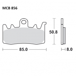 Pastiglie Freno Sinterizzate Aprilia - Benelli - BMW - MV Agusta