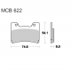 Pastiglie Freno Sinterizzate Yamaha FJ 1200 A ABS - VMX-12 1200