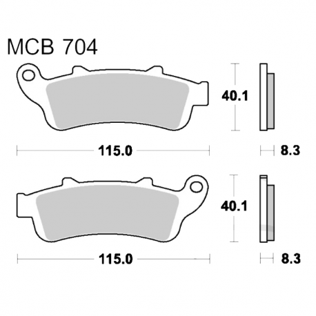 Pastiglie Freno Sinterizzate Honda - Kawasaki 