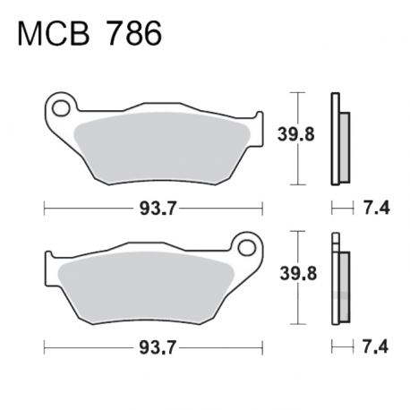 Pastiglie Freno MBK - Yamaha 