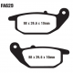 Pastiglie Freno Sinterizzate Honda CRF 250 L - CRF 250 RLA Rally ABS 